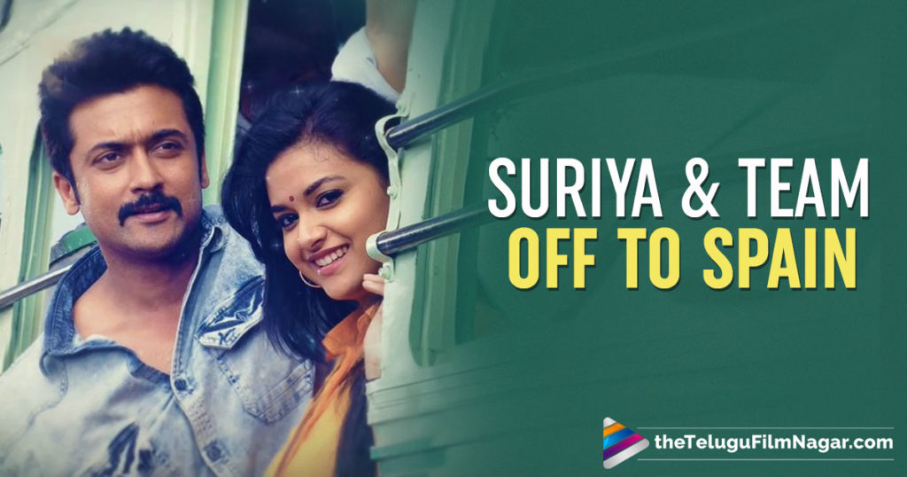 suriya next film shoot in spain thaanaa serndha koottam movie