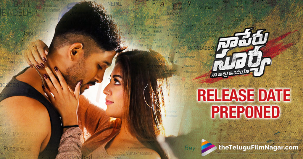 naa peru surya changes its release date allu arjun anu emmanuel