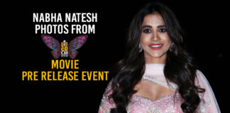 Nabha Natesh Photos From Disco Raja Movie Pre Release Event