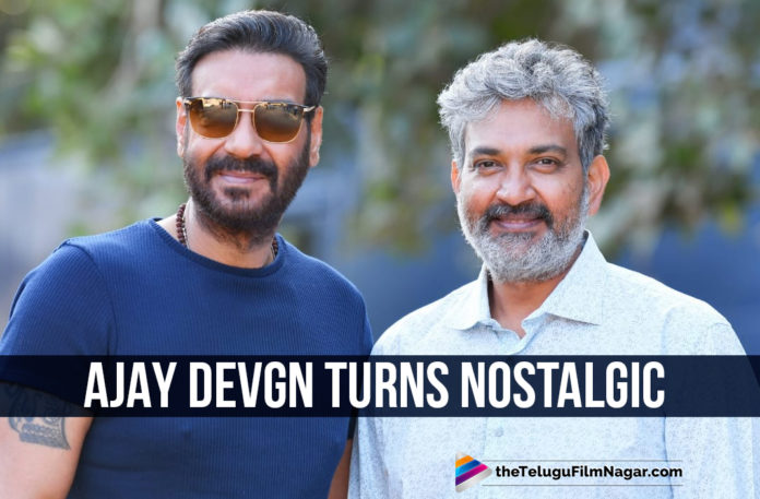 Ajay Devgn Refreshes His Memories With SS Rajamouli,latest telugu movies news, Telugu Film News 2020, Telugu Filmnagar, Tollywood Movie Updates,Ajay Devgn Joins Sets Of Telugu Film RRR,Ajay Devgn Starts Shooting for RRR,Ajay Devgn joins Director SS Rajamouli RRR,RRR New Schedule Begins,Director Rajamouli RRR Updates,RRR Movie Latest News,Ajay Devgn New Movie