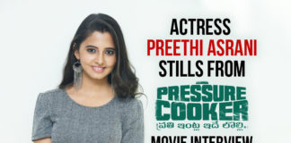 Actress Preethi Asrani Stills From Pressure Cooker Movie Interview