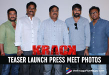KRACK Teaser Launch Press Meet Photos