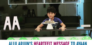 Allu Arjun pens heartfelt Message for son Ayaan On His Birthday today