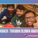 Krack: Thaman Blown Away By The Visuals Of This Ravi Teja Starrer