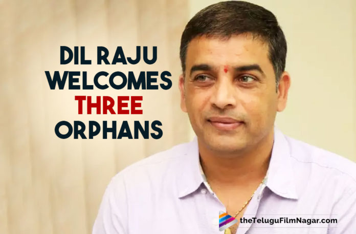 Dil Raju Welcomes Three Children Who Lost Their Parents 