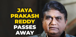Veteran Actor Jaya Prakash Reddy Passes Away