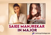 Saiee Manjrekar Joins The Cast Of Adivi Sesh’s Major
