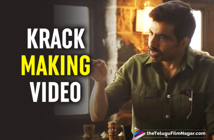 Krack : Makers Offer A Small Glimpse Of Ravi Teja In Action Post Lockdown In A New Video