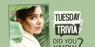 Tuesday Trivia : When Samantha Revealed The Happiest Moment Of Her Life