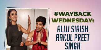#WaybackWednesday: This Funny Candid Picture Of Rakul Preet Singh And Allu Sirish Is Too Hard To Miss