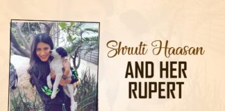 Shruti Haasan Cuddling With A Stray Doggo Rupert Is The Cutest Thing On The Internet