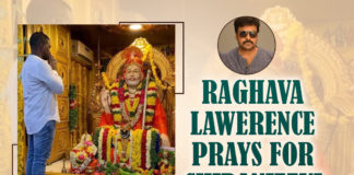 Raghava Lawerence Performs Special Puja For Chiranjeevi’s Speedy Recovery From COVID-19