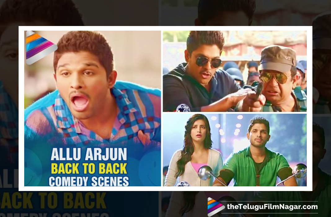 Allu Arjun Comedy Scenes | Race Gurram Movie | Telugu Filmnagar