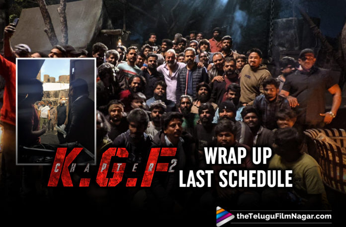 Director Prashanth Neel, KGF 2 Climax Shooting, KGF Chapter 2, KGF Chapter 2 Movie, KGF Chapter 2 Movie Updates, KGF: Chapter 2 Movie News, Latest Still From KGF Chapter 2, Latest Tollywood News, sanjay dutt, Telugu Film News 2020, Telugu Filmnagar, Tollywood Movie Updates, Yash And Sanjay Dutt Wrap Up The Epic Climax Fight Sequence, Yash KGF Chapter 2