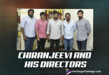 Chiranjeevi Shares A Picture With The 4 Captains Of His Upcoming Films,Telugu Filmnagar,Latest Telugu Movies News,Telugu Film News 2021,Tollywood Movie Updates,Latest Tollywood News,Chiranjeevi,Megastar Chiranjeevi,Actor Chiranjeevi,Hero Chiranjeevi,Chiranjeevi Upcoming Films,Chiranjeevi And His Directors,Chiranjeevi Picture With His Upcoming Movie Directors,Chiranjeevi Picture With His Upcoming Directors,Chiranjeevi And His Upcoming Directors,Chiranjeevi Upcoming Movie Details On Cards,Chiranjeevi Next Project Details,Chiranjeevi Latest Pictues,Chiranjeevi New Pic With His Directors