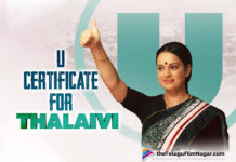 Kangana Ranaut’s Thalaivi Movie Accredited U Certificate And To Release In Theatres Soon,U Certificate For Thalaivi,U Certificate For Thalaivi Movie,U Certificate For Kangana Ranaut’s Thalaivi,Telugu Filmnagar,Kangana Ranaut,Kangana Ranaut New Movie,Kangana Ranaut Latest Movie,Kangana Ranaut Thalaivi,Thalaivi Movie,Thalaivi Movie Updates,Thalaivi Movie Latest Updates,Thalaivi Movie Censor Certificate,Thalaivi Movie Censor,Thalaivi Censor Certificate,Kangana Ranaut Movies,Kangana Ranaut Thalaivi Accredited U Certificate,Thalaivi Movie To Release In Theatres Soon,Thalaivi Movie Censored With U,Thalaivi Censor Reports,Thalaivi Movie Censor Reports,Thalaivi Movie Latest Censor Reports,Arvind Swami,Kangana Ranaut’s Thalaivi Movie U Certificate,Kangana Ranaut's Thalaivi Censored With Clean U Certificate,Kangana Ranaut's Thalaivi Issued U Certificate,Thalaivi Update,Kangana Ranaut Film Thalavi Issued U Certificate,Kangana's Thalaivi Gets U Certificate In Tamil,Kangana Ranaut's Thalaivi Gets U Certificate,Kangana Ranaut Thalavi's Tamil Version Got U Certificate,Thalaivi Movie Release Update,#Thalaivi