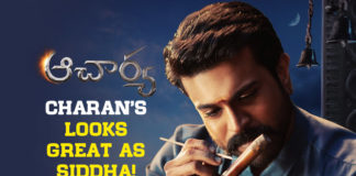 Ram Charan’s Birthday Look At Siddha In Chiranjeevi’s Acharya Go Viral,Telugu Filmnagar,Latest Telugu Movies 2022,Telugu Film News 2022,Tollywood Movie Updates,Latest Tollywood Updates,Latest Film Updates,Tollywood Celebrity News, Ram Charan,Mega Power Star Ram Charan,Ram Charan Latest Movie,Ram Charan Upcoming Movies,Ram Charan New Movie,Ram Charan Upcoming Projects,Ram Charan New Projects,Ram Charan latest Movie RRR,Ram Charan and Jr NTR, Mega Powerstar Ram Charan RRR: Roudram Ranam Rudhiram,Director Rajamouli,SS Rajamouli Block Buster Movie RRR,Ram Charan is playing a powerful role named Siddha in Acharya, Achraya message oriented action movie is directed by Koratala Shiva,father-son duo share the screen for the first time in Acharaya Movie,Acharya on April 29th in theatre’s around the world, on the occasion of Ram Charan’s birthday movie makers released a poster of Charan as Siddha in Acharya,Pooja Hegde plays the role of Nilambari opposite Charan,trailer of Acharya soon,Ram Charan and director Shankar, Team Acharya wishes our Mega Power Star Ram Charan a very Happy Birthday,Ram Charan Birthday,Ram Charan Birhtday,Team Achraya Birthday Wishes to Ram Charan, Ram Charan Achraya Poster Released,Ram Charan Poster From Acharya Movie Released,Ram Charan as Siddha In Acharya Movie,Pooja Hegde as Nilambari in Achray Movie,#Achraya,#AcharyaOnApr29#Ramcharan,#Chiranjeevi,#Poojahegde