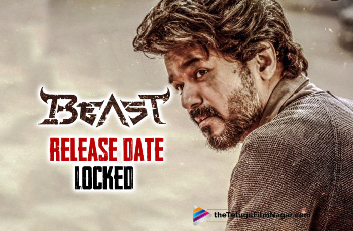 Thalapathy Vijay’s Beast Release Date Locked!,Telugu Filmnagar,Latest Telugu Movies 2022,Telugu Film News 2022,Tollywood Movie Updates,Latest Tollywood Updates, Thalapathy Vijay,Thalapathy Vijay Movie,Thalapathy Vijay Tamil Movie,Thalapathy Vijay Movie Updates,Thalapathy Vijay latest Movie Updates, Beast Produced by Sun Pictures and directed by Nelson,Thalapathy Vijay’s upcoming action-thriller Beast release date is confirmed,Beast Release Date, Beast offical Release Date,Beast Release Date locked,Beast Movie Release Date Confirmed,Thala Vijay Beast Movie Release Date Out Now, Beast Movie Team took social media to announce the release date as April 13th,Anirudh Ravichander is the composer of the film,Trending Song Arabic Kuthu, Beast Second Single Jolly O Gymkhana,Beast Songs Going Viral in Social Media,Arabic Kuthu Most Trending Song in Youtube, Beast Movie Song,Beast Movie Run Time,Beast Movie Runtime Locked,Arabic Kuthi Song Creates Record achiving 150million Views,Arabic Kuthi song,Arbaic kuthe Trending Song From Beast, Beast coincides with Kannada super star Yash’s K.G.F: Chapter 2 Releasing on 14th April,#BeastFromApril13,#actorvijay,#Nelsondilpkumar,#anirudhofficial,#hegdepooja,#selvaraghavan,#manojdft,#Nirmalcuts,#anbariv,#Beast
