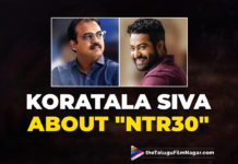 Koratala Siva Talks About NTR30,Telugu Filmnagar,Latest Telugu Movies News,Telugu Film News 2022,Tollywood Movie Updates,Tollywood Latest News, Jr NTR,Young Tiger Jr NTR,Jr NTR Movies,Jr NTR Upcoming Movies,Jr NTR Latest Blockbuster Movie,Jr NTR New Movie Updates,Jr NTR NTR30 Movie Updates,Jr NTR Upcoming Movie #NTR30 Updates, Jr NTR and Koratala Siva #NTR30 Movie Updates,Jr NTR and Koratala Siva latest Movie updates,#nTR30 Movie Updates,#NTR30 Latest Movie Updates,Jr NTR #NTR30 Will Start Shooting From June, #NTR30 Shooting Starts From June