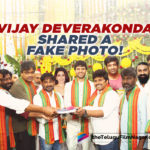 Vijay Deverakonda Shared A Fake Photo Of #VD 11: Know Why!
