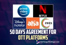 50 Days Agreement For OTT Platforms, Huge Relief For Theatrical Business,Telugu Filmnagar,Latest Telugu Movies News,Telugu Film News 2022,Tollywood Movie Updates,Tollywood Latest News, 50 Days Agreement For OTT Platforms, Huge Relief For Theatrical Business,Telugu Filmnagar,Latest Telugu Movies News,Telugu Film News 2022,Tollywood Movie Updates,Tollywood Latest News, OTT,OTT Platforms,50 Days Agreement For OTT,50 Days Agreement with OTT Platforms,New Policy to get Film in OTT,50 Days Gap For Films To Get in OTT,Producer Council, Movie Release in OTT Platforms after 50days,50day Run in Theatres,Movie Producers,Film Producer about OTT Platforms