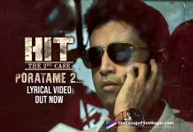 HIT 2 Songs: Poratame 2 Lyrical Video Out Now