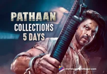 Pathaan Movie Collections For 5 Days
