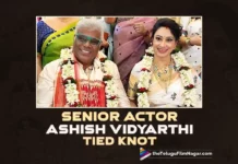 Senior Actor Ashish Vidyarthi Tied Knot Recently