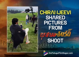 Chiranjeevi Shared Pictures From Switzerland Shoot Of Bholaa Shankar