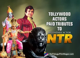 NTRLivesOn: Tollywood Actors Paid Tributes To Legendary Actor Sr NTR Garu
