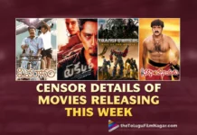 Save The Dates: Censor Details of Movies Releasing In This Week