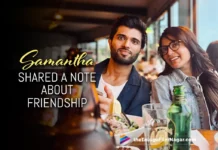 Samantha Shared A Heartfelt Note About Her Friendship With Vijay Deverakonda