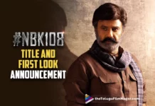 Balakrishna’s NBK108 Title And First Look Announcement
