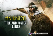 Nikhil’s Upcoming Film Title And Poster Launch