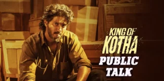 King Of Kotha Movie Public Talk