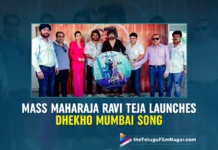Mass Maharaja Ravi Teja Launches Dhekho Mumbai Song from Rules Ranjann