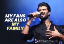 My Fans Are Also My Family Says Vijay Deverakonda
